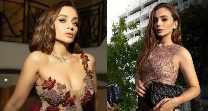 Damla Sönmez Cannesa damga vurdu. Bakan bir daha baktı! Sence nasıl olmuş?