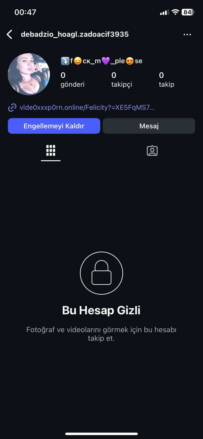 Neden bu tarz fake hesaplar hikayeme bakıyor?