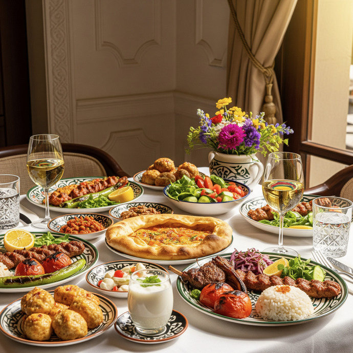 Benimle öğlen yemeği yeseydiniz ne yerdik?