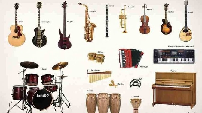 En sevdiğiniz müzik aleti nelerdir?