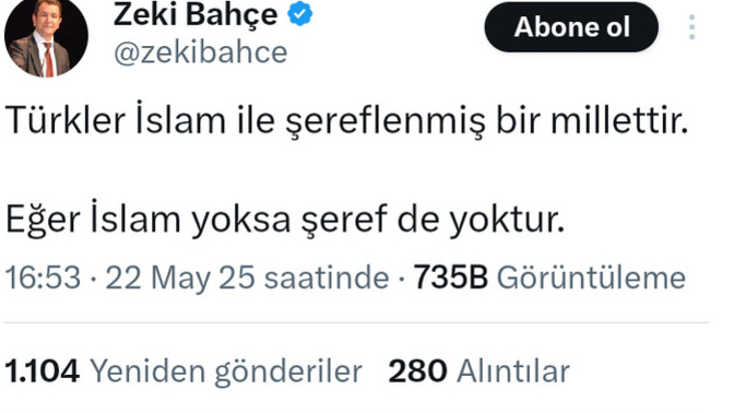 X'te okuduğunuz en tuhaf tweet nedir?