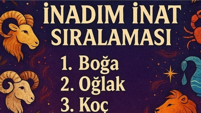 İnadım inat mı diyorsun?