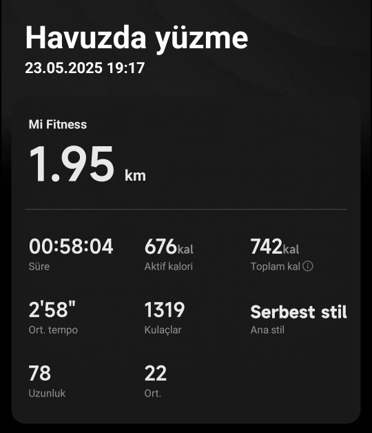Nasıl yüzmüşüm sizce bakın?
