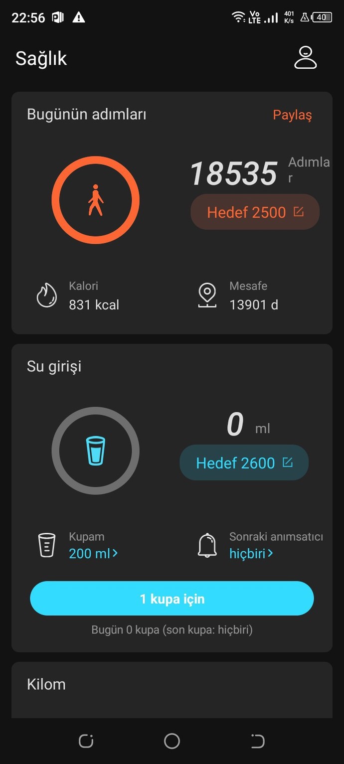 Koşu+ yürüyüş yaptım sizce bu iyi mi?