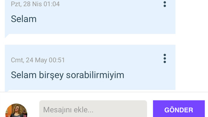 Bişey sorabilir miyim sorusunun ardından genelde ne cevaplar geliyor?