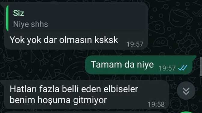 Kıyafetinize karışmasına izin verir misiniz?