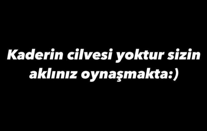 Kaderin cilvesi var mıdır 😃?