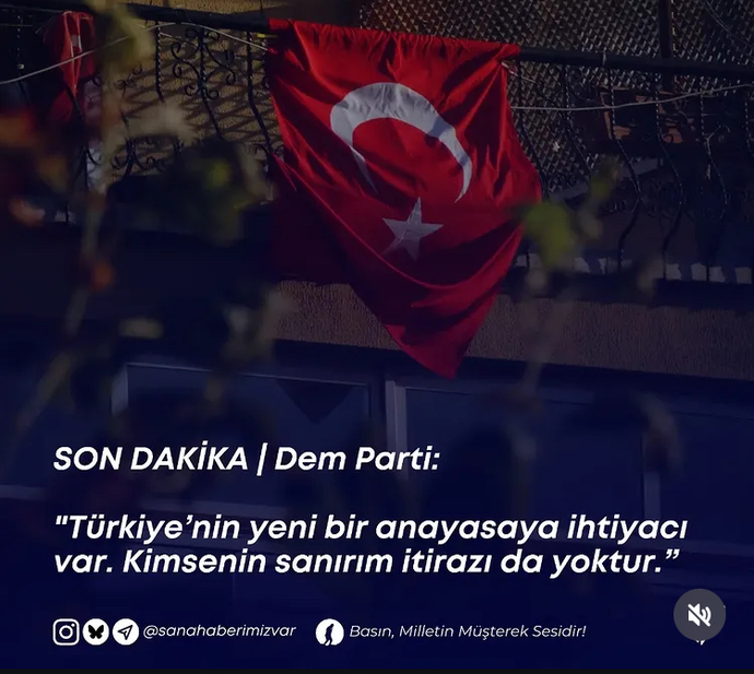 Akp ve dem partinin aynı fikirde olması sizce tesadüf mü?