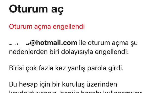 Mailden anlayan birisi?
