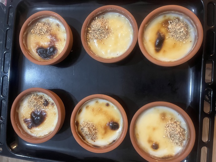 Fırın sütlaç yaptım nasıl görünüyor?