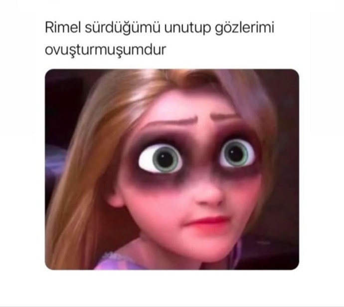 Sizde rimel sürdüğünüzü unutup gözlerinizi ovuşturuyor musunuz?