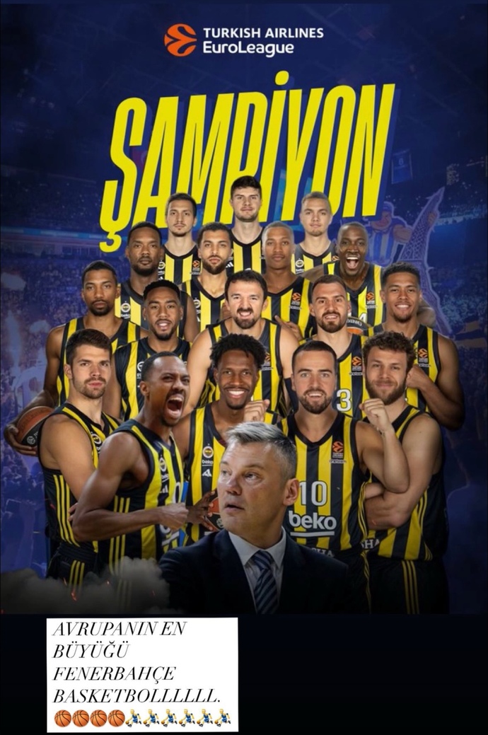 Şampiyon Fenerbahçe tebrikler?