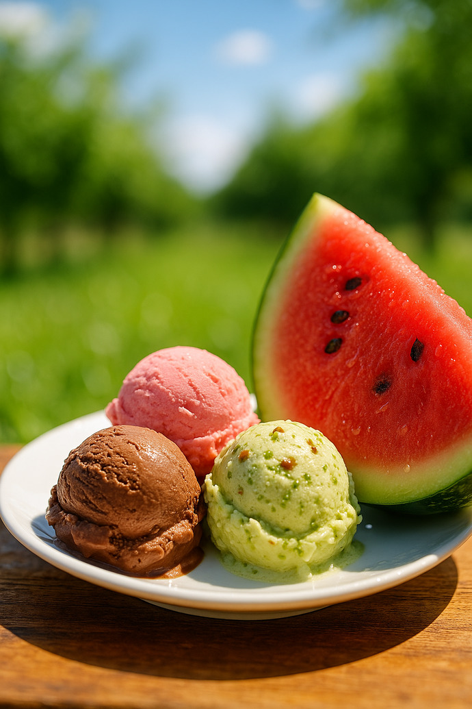 ☀️ Yaz Sıcağında Serinlik Savaşı: Dondurma mı, Karpuz mu🍦🍉?