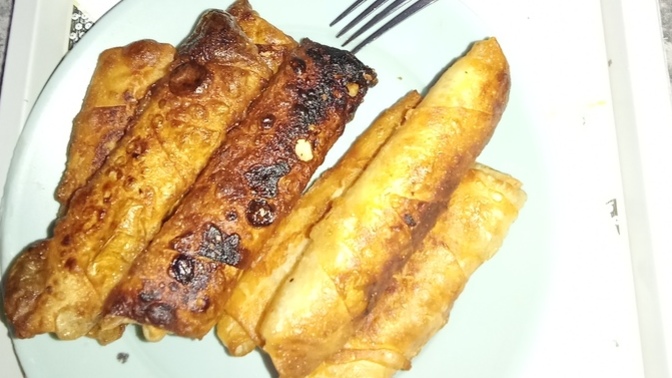 Börek yaptım nasıl görünüyor?