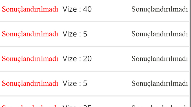 Bu notlarla geçer miyim?