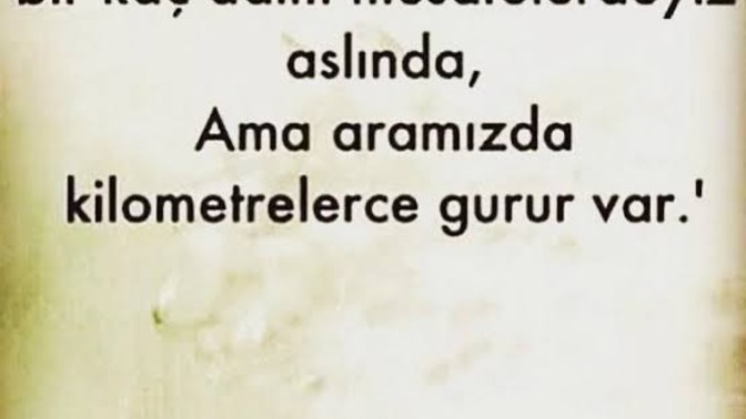 Gururunuz aşkınızın önüne geçebilir mi?