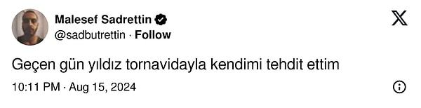 Bu aralar kendinizle aranız nasıl?