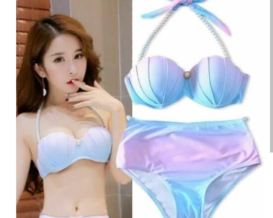 Unicorn midye kabuğu bikiniler havalı mı?