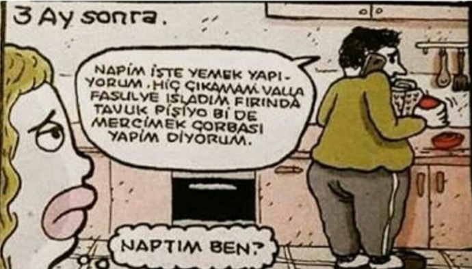 Yemek yapan erkek seksiliği diye bir şey var mı?