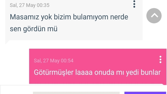 Aciiiil duyurulur melonun masasını çalmışlar siz mi aldınız doğru söyleyin kızın hali hiç iyi değil? nerede bu masa 🤭🤭🤭🤭?
