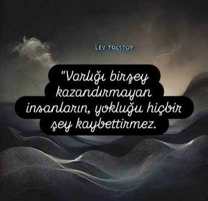 Varlığı bir şey kazandırmayan insanların, yokluğu ne kaybettirir?
