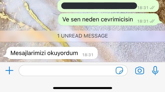 Dönüp dönüp mesajlarını okuduğunuz biri oldu mu?