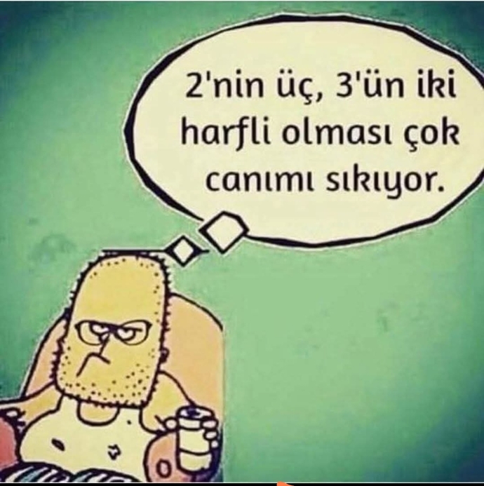 Sizin canınızı sıkan şeyler nelerdir?