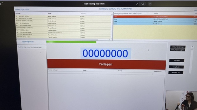 Sağlık bakanlığı kurasında adalet olduğuna inanıyor musunuz?