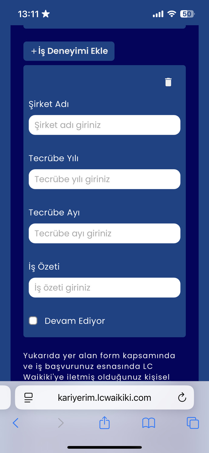 Başvuru da tecrübe ayını soruyor ay olarak mı yazmalıyım yoksa kaç ay olduğunu mu soruyor yardımcı olur musunuz?