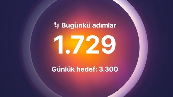 Günde kaç adım atıyorsun?