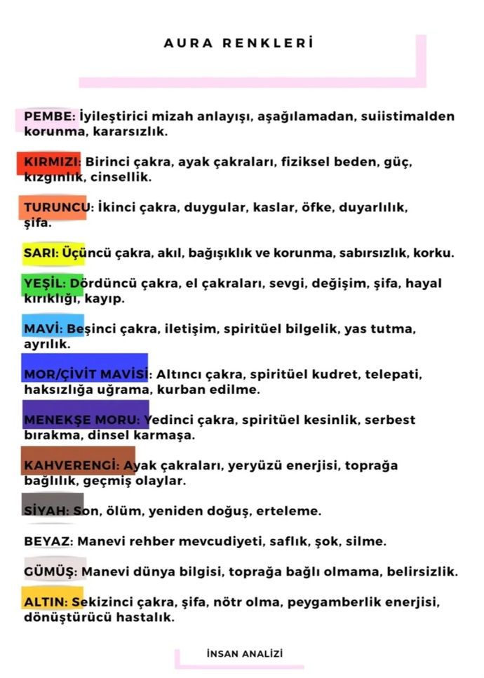 Ruhun rengi varsa. çizebilir misin?