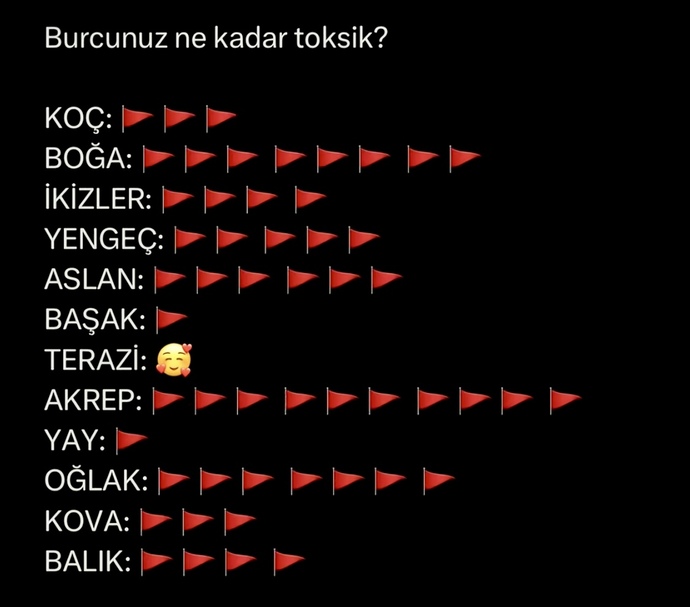 Burcun ne kadar toksik 😅?