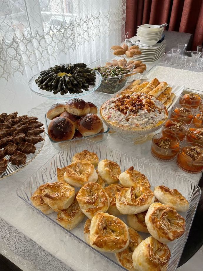 Bayram yemekleri için hazırladığınız bir yemek var mı?