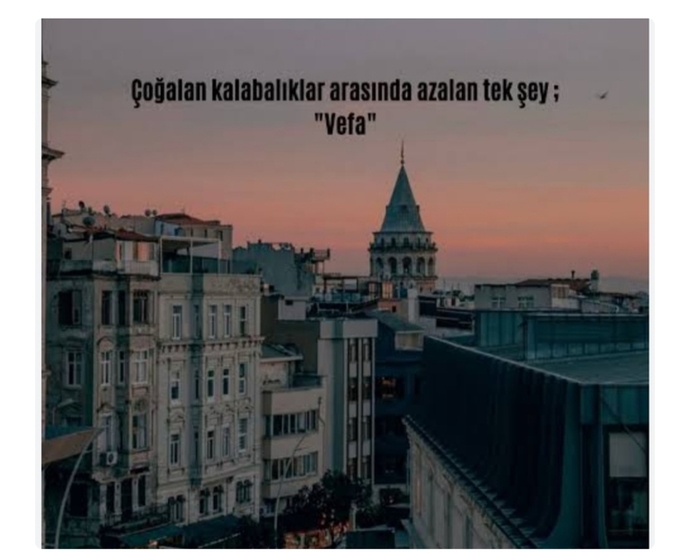 Sahi neydi vefa, vefalı mıyız?