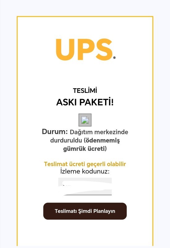 Size de böyle spam mailler geliyor mu?