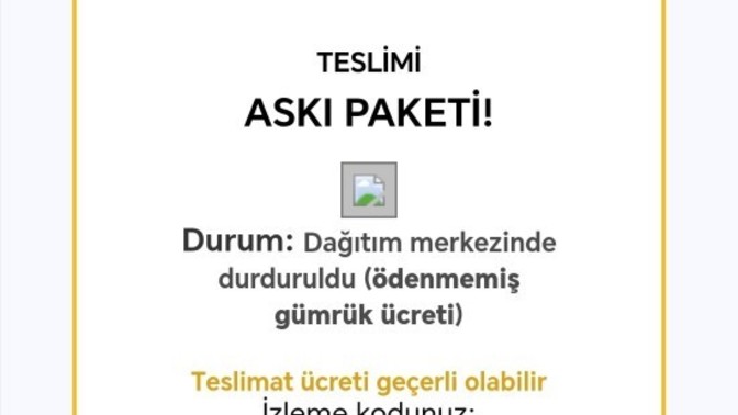 Size de böyle spam mailler geliyor mu?