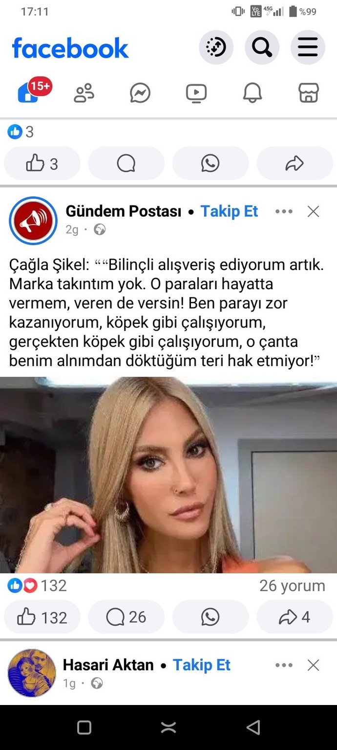 Marka takintin var mı?