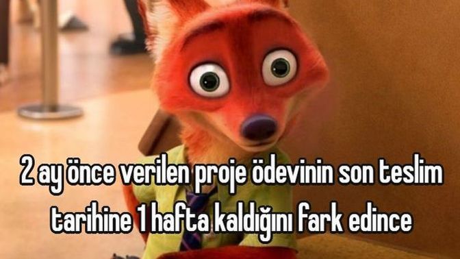 Her seyi son güne bırakır mısın?