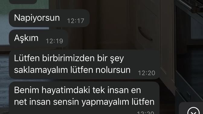 Sevgilimin dışarı çıkıyorum diye böyle davranması normal mi?