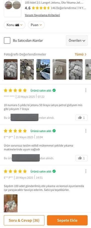 Oto yıkama ve AVMdeki salonlar için satılan ucuz jeton gündemde! Siz de satın alır mıydınız?