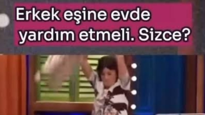 Erkek eşine ev işlerinde yardım etmeli midir?
