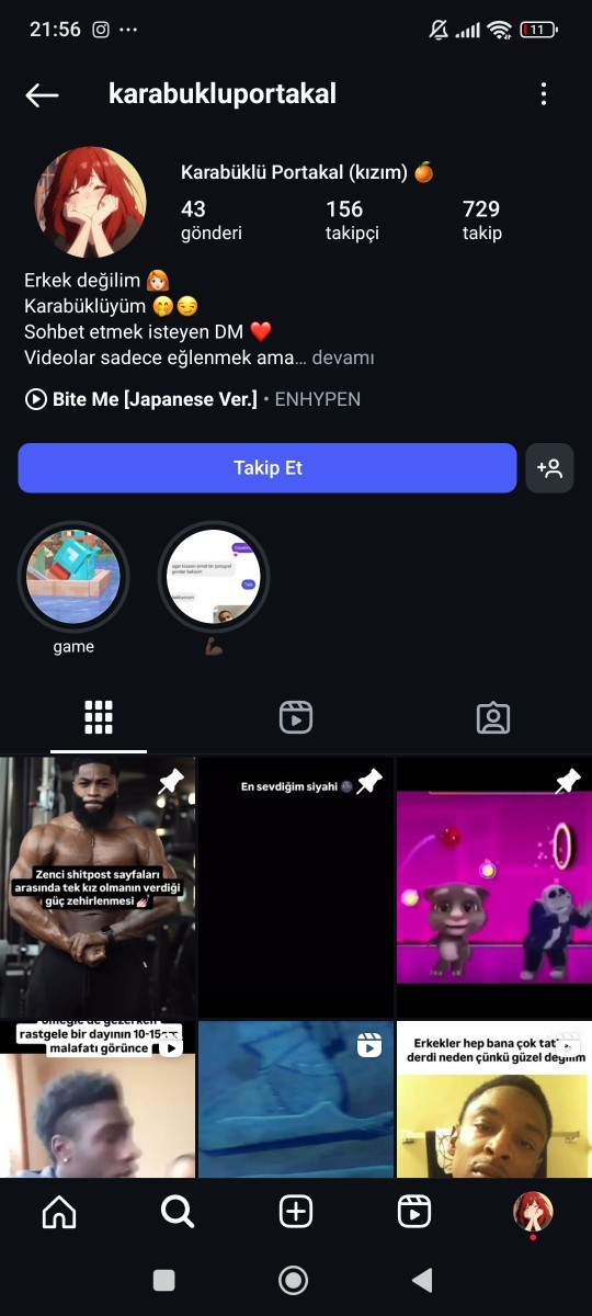 Instagram hesabında mesaj gönder seçeneği çıkmıyor?