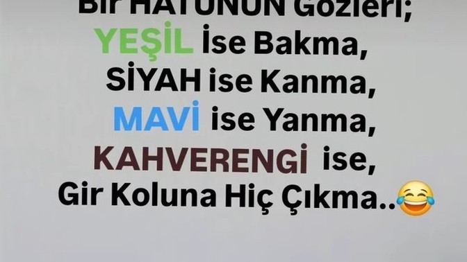 Kahverengi gözlüler güzelliğini kahve/ler deki şeker miktarına borçlu olsaydı çay rengi gözlüler kaç şekere borçlu olurdu☕🤎✨?