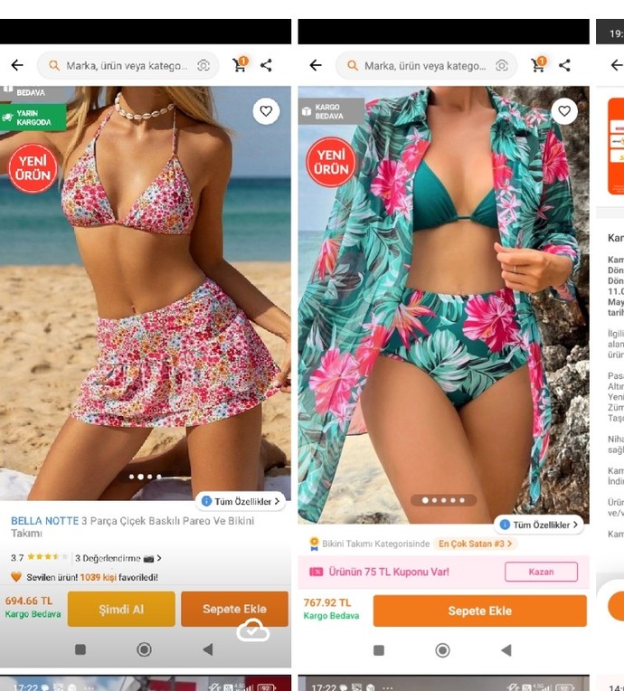 Siyah bikini giymek kolaya kaçmak mıdır?