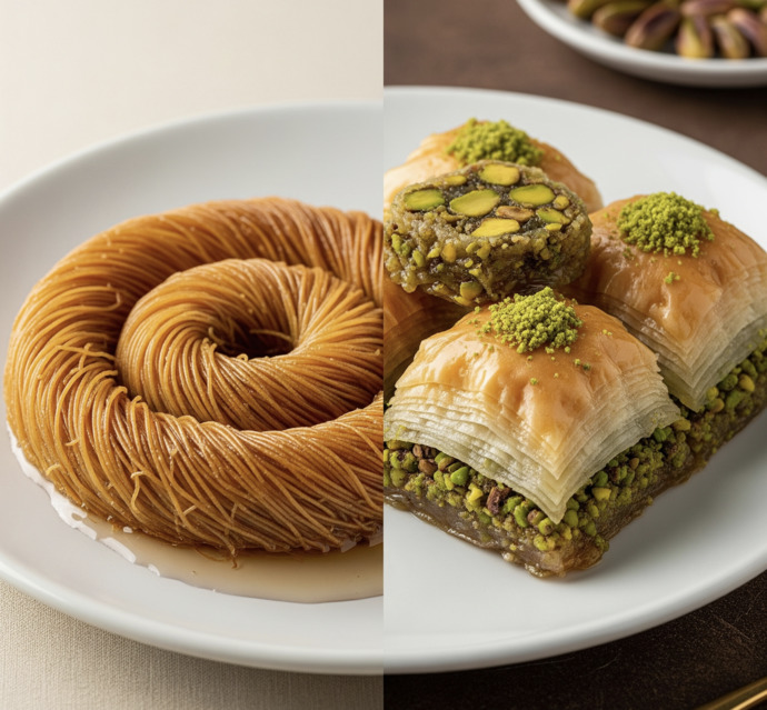 Baklava mı halka tatlısı mı?