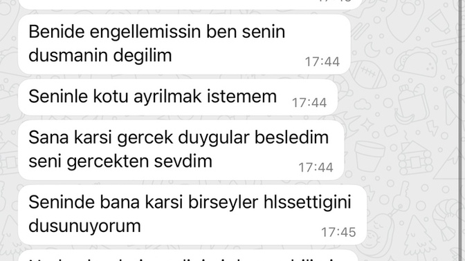 Sevgiliniz geri dönüp özür dilese affedermisiniz?