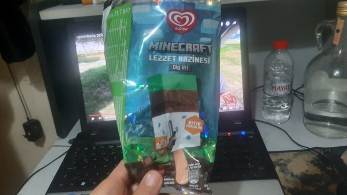 Keyifler nasıl minecraft dondurması yiyorum?