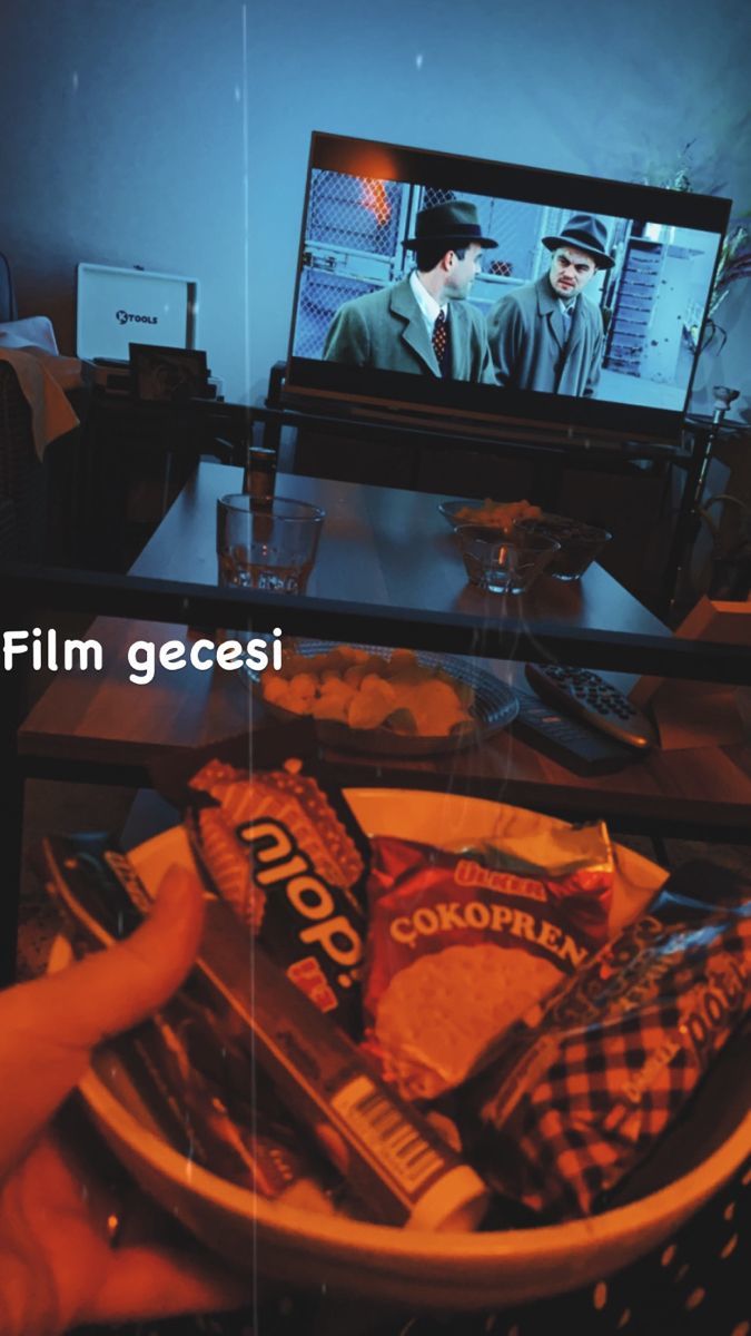 Evde film gecesi yapmayı sever misiniz?
