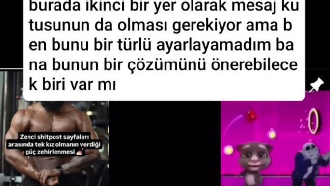 Instagram hesabımda hem takip et butonu ve mesaj butonunu yan yana istiyorum?