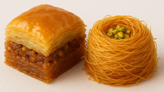 Baklava mı kadayıf mı?